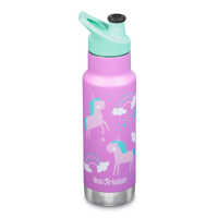 Klean Kanteen Isolierflasche Kid Classic 355ml Sport Cap 3+ aus Edelstahl