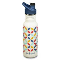 Klean Kanteen Classic 532ml Trinkflasche Sport Cap aus Edelstahl