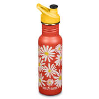 Klean Kanteen Classic 532ml Trinkflasche Sport Cap aus Edelstahl