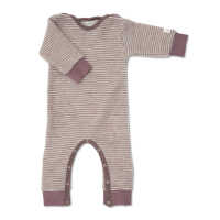 Lilano Baby Anzug mit Bündchen aus Wollfrottee kbT