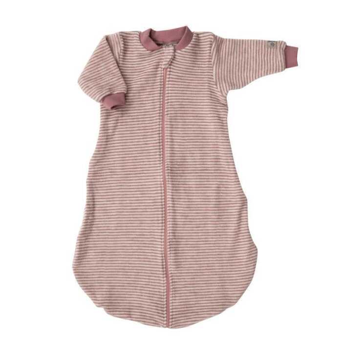 Lilano Kinder Strampelsack mit Arm  aus Wollfrottee kbT plüsch