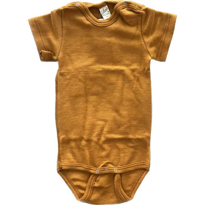 Lilano Baby/Kinder Body kurzarm aus Wolle kbT/Seide