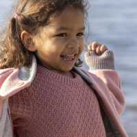 Disana Aran-Pullover aus Schurwolle kbT