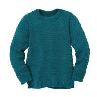 Disana Aran-Pullover aus Schurwolle kbT