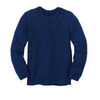Disana Aran-Pullover aus Schurwolle kbT