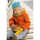 Disana Walkjacke 122/128 orange aus Wolle kbT/Baumwollfutter