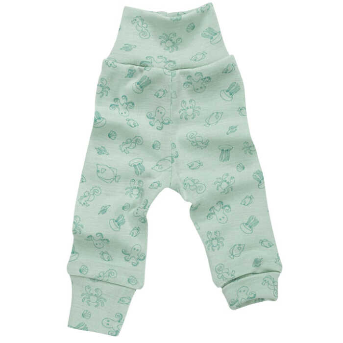 Engel Frühchen Hose mit Nabelbund aus Wolle kbT/Seide