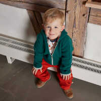loud + proud Kinder Jacke aus warmen Wollfleece