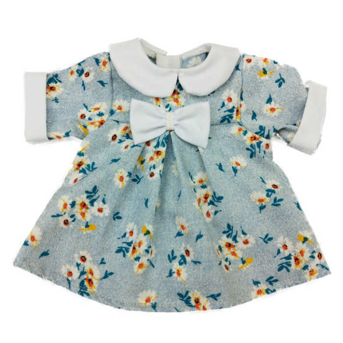Emil Schwenk Puppen Sommerkleid (Blumen), Gr.32