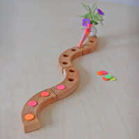 Grimms Steckfigur Schultüte Neonpink