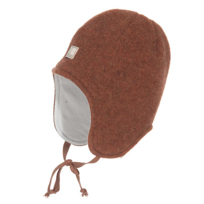 Pickapooh Jack Wintermütze aus Wollfleece kbT/ Bio Baumwollfutter