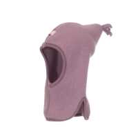 Pickapooh Mara 54 alt rose Winter Schlupfmütze aus Wollfleece kbT