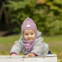 Pickapooh Gr.42 Mini alt rosa aus Wollfleece