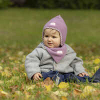 Pickapooh Gr.44 Mini alt rosa aus Wollfleece