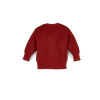 Halfen Kinder Grobstrick-Cardigan mit Tasche Wolle kbT