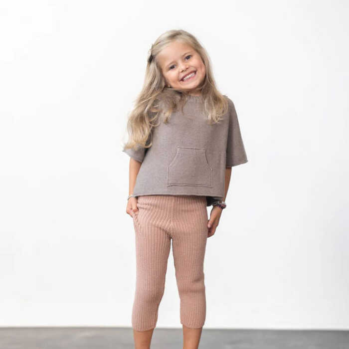 Halfen Kinder Grobstrick-Leggings Wolle kbT