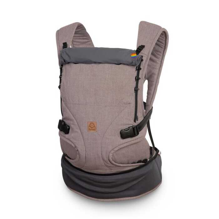 Ruckeli Fullbuckle Babytrage Lovely Beige Bio Baumwolle 3,5-20kg Slim