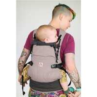 Ruckeli Fullbuckle Babytrage Lovely Beige Bio Baumwolle 3,5-20kg Slim