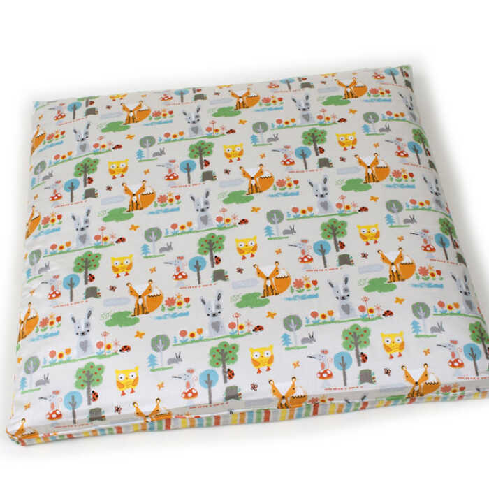 Mudis Luxus Baby Wickelauflage mit mudiSafe Nässeschutz GOTS 75x80x5cm