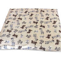 Mudis Luxus Baby Wickelauflage mit mudiSafe Nässeschutz GOTS 75x80x5cm