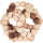 Goki Baby Greifling Elastik Ball, nature 0+ Holz
