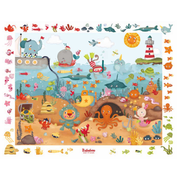 Bababoo Wimmelpuzzle (Unterwasserwelt)