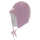 Pickapooh Jack Wintermütze aus Wollfleece kbT/ Bio Baumwollfutter 52 alt rose