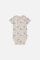 Hust & Claire Bue Baby Body kurzarm  Bambus