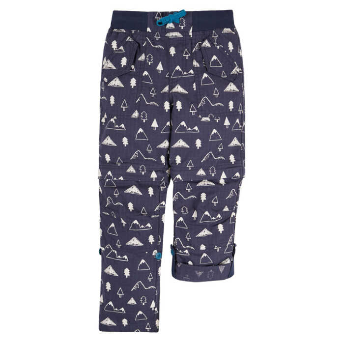 Frugi Tyler Ripstop Combats, Indigo In the Wild