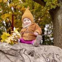 Pickapooh Babymütze Tilda aus Wollfleece kbT