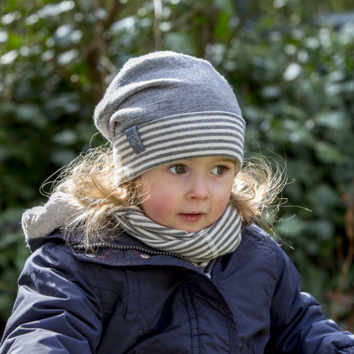 Pickapooh Kinder Mütze Luca aus Wolle kbT/ Seide