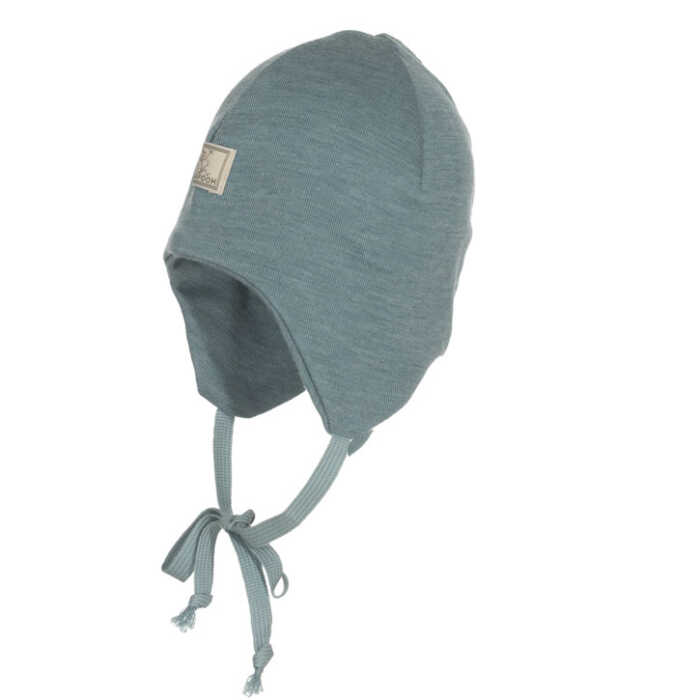 Pickapooh Radler sea green Gr.36 Wolle kbT/Seide Kindermütze