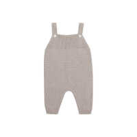 Puri Baby Latzhose 74/80 tan Biobaumwolle kbT/Seide GOTS