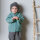Iobio Kinder Winter Jacke Style MILO aus Wollwalk kbT