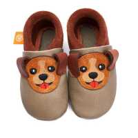Orangenkinder Waldi der Welpe  Bio Nappaleder