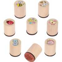 Goki Kinder Stempel Schmetterling 3+ Holz