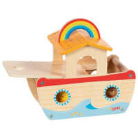 Goki Meine kleine Arche Noah aus Holz 22x14,5x21cm