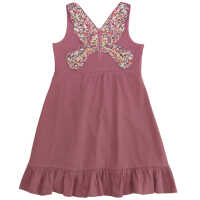 Enfant Terrible Kleid mit Schmetterlingsapplikation Baumwolle kbA GOTS