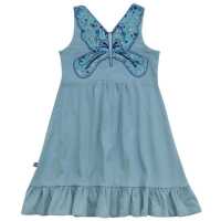 Enfant Terrible Kleid mit Schmetterlingsapplikation Baumwolle kbA GOTS