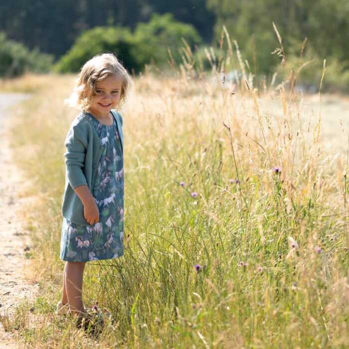 Enfant Terrible Strickjacke steel blue