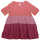 Enfant Terrible Musselin Kleid Colourblocking mallow-apricot