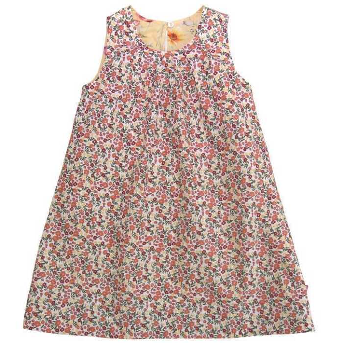 Enfant Terrible Wendekleid mit Wiesenblumen- und Blümchendruck