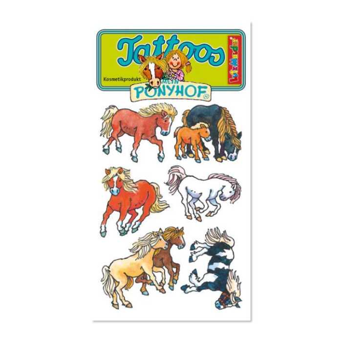 Lutz Mauder Kinder Tattoo Pferd (10,5x5,6cm)