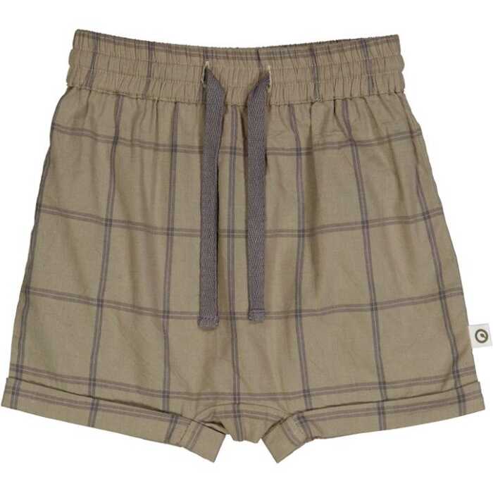 Müsli Babyshorts Check shorts baby Cashew