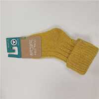 bls Baby Socken 19/20 senf Jacquard aus  Bio...