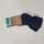 bls  Baby Umschlag Socke 19/20 marine aus Bio Baumwolle/Kaschmir GOTS