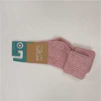 bls  Baby Umschlag Socke 19/20 rose aus Bio...