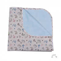 Popolini Wickelunterlage Frottee kbA/Polyester 65x65cm