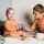 Iobio Baby Body langarm 86/92 cinnamon Wolle kbT/Seide GOTS