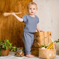 Iobio Momo Kinder Kurzarmshirt  Musselin GOTS